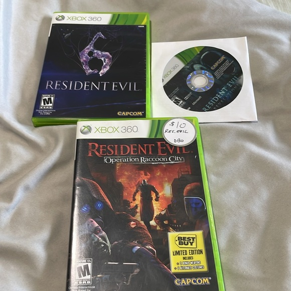 XBOX 360 Resident Evil LOT, Resident Evil, Operation Raccoon City, Revelations - Picture 15 of 15